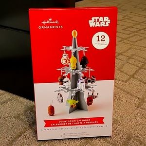 Star Wars Hallmark Ornament countdown calendar - NIB!